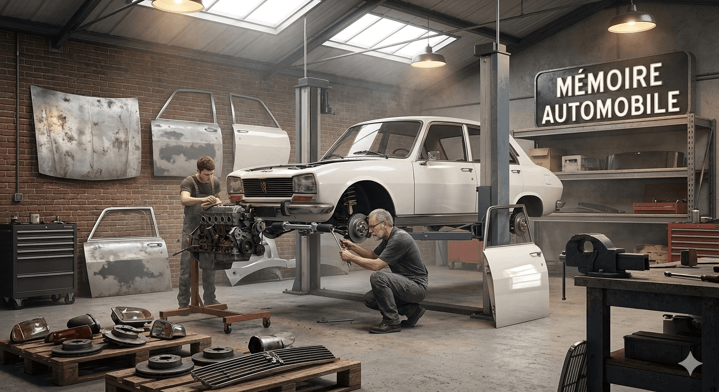 Quel budget prévoir pour restaurer une Peugeot 504 ?