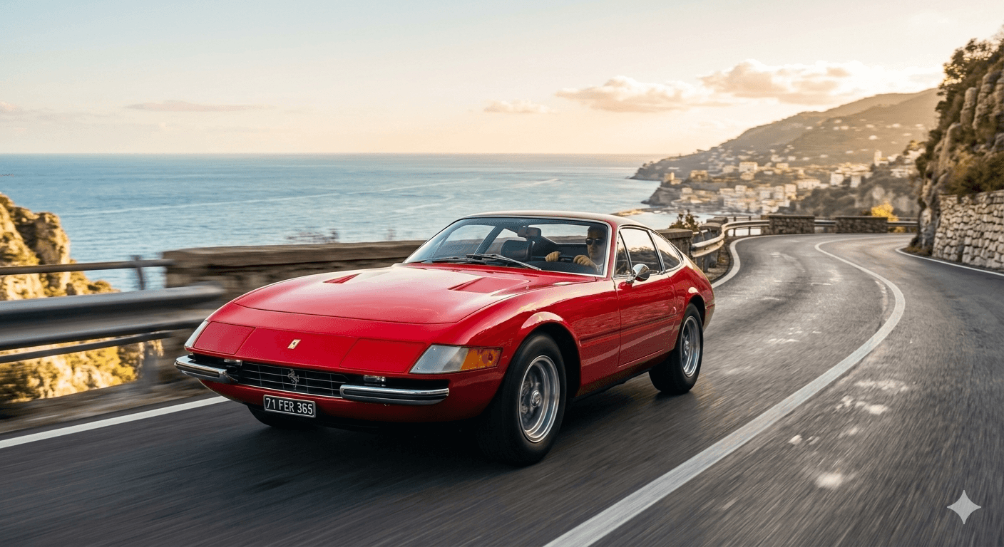 Essai Ferrari 365 GTB/4 Daytona : Le Mythe Absolu du V12 à l'Épreuve de la Route